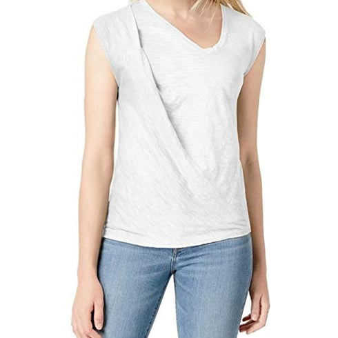 Twisted Sleeveless T-Shirt